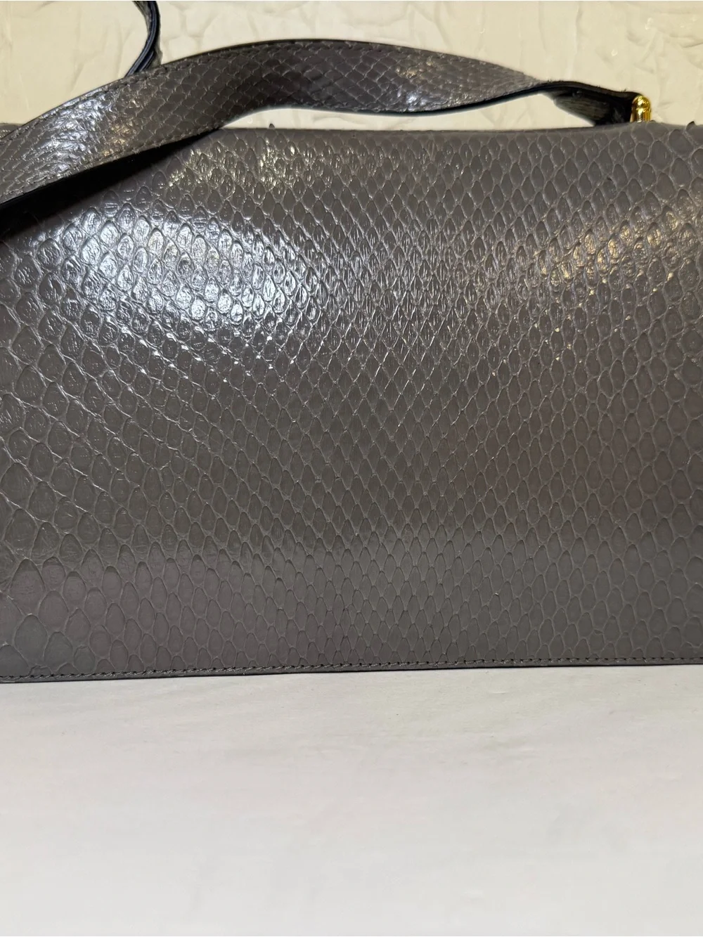 Gucci structured gray
